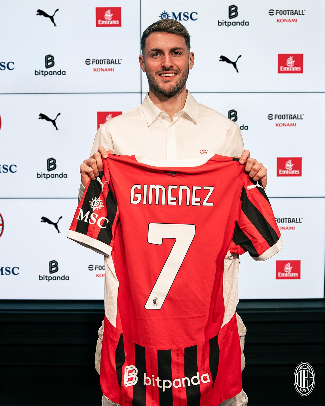 $!El Milan confirma el fichaje de Santiago Giménez para sustituir a Álvaro Morata