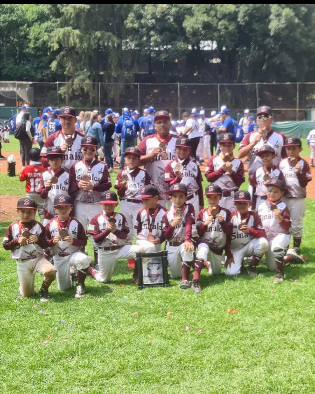 $!Sinaloa logra el tercer lugar en Nacional de Beisbol categoría 7-8 años, en la CDMX