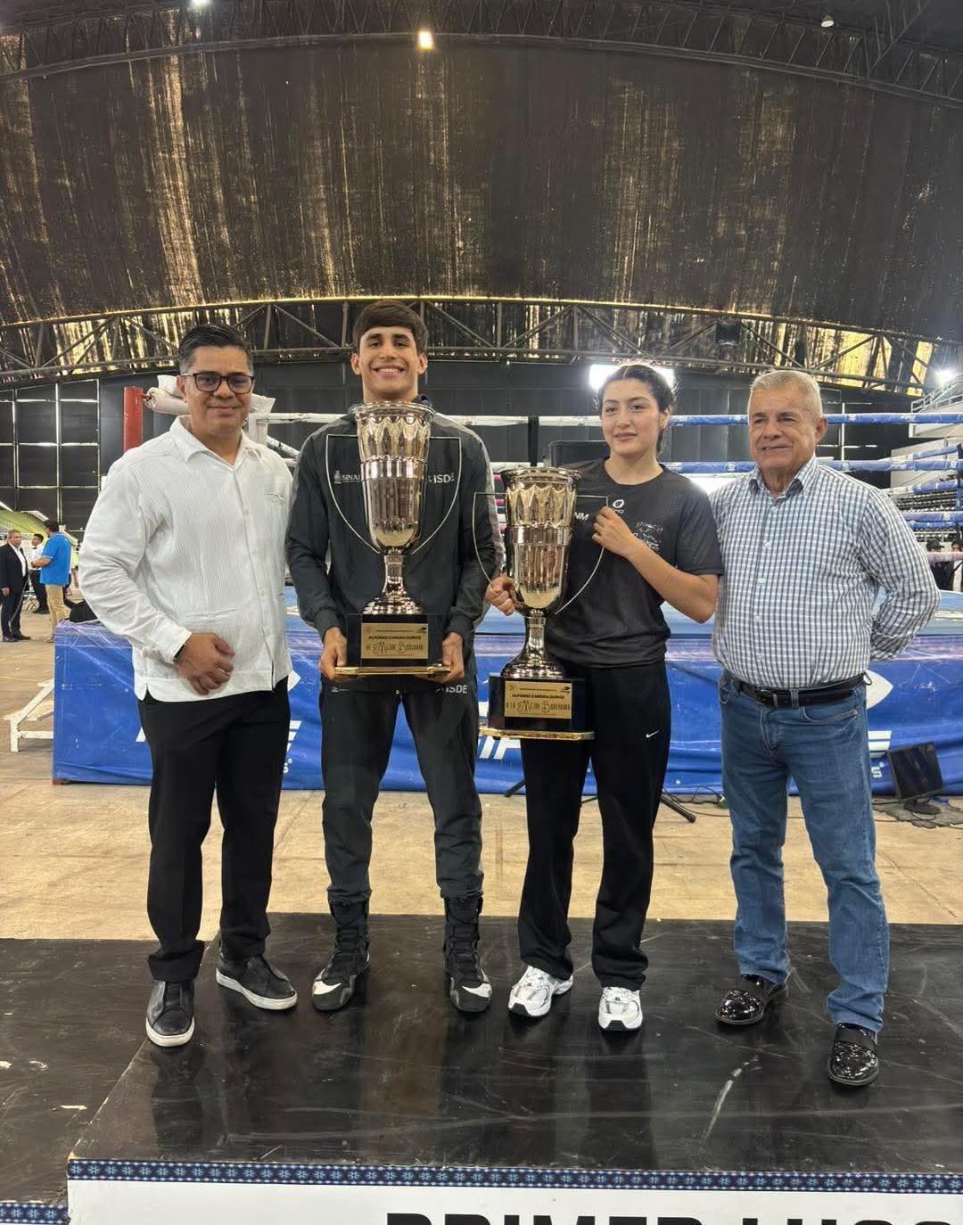$!Jorge Luis Nieblas brilla en Nayarit y es nombrado Mejor Boxeador del Festival Olímpico 2026
