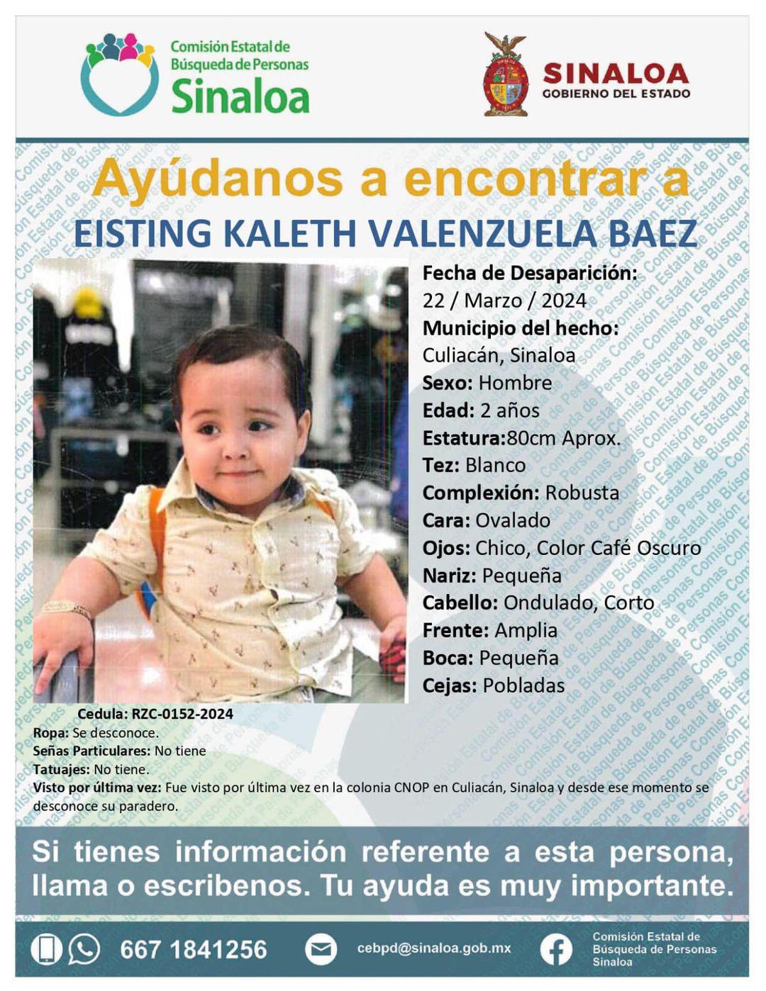 $!Son 11 las fichas que siguen activas de las personas desaparecidas el viernes 22 de marzo en Sinaloa