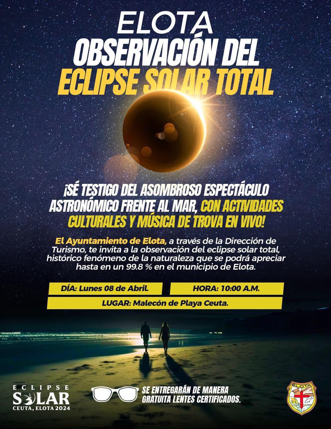 $!Por eclipse solar, reporta Ayuntamiento de Elota un 80% de reservación hotelera