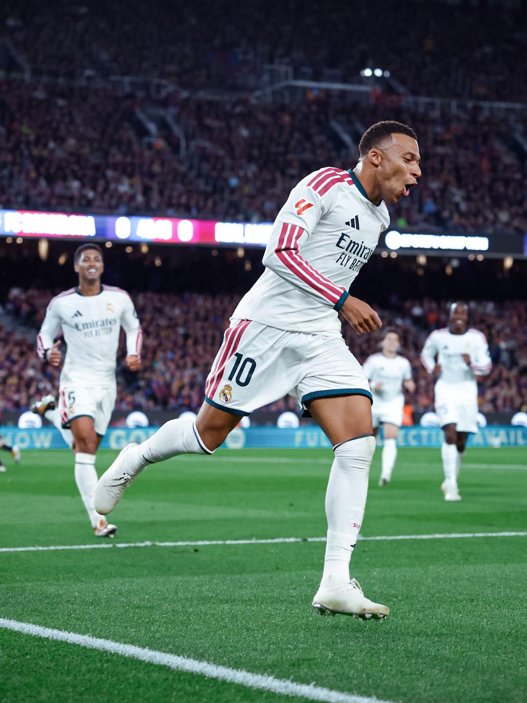 $!Real Madrid quita el invicto al Barcelona con doblete de Mbappé en El Clásico