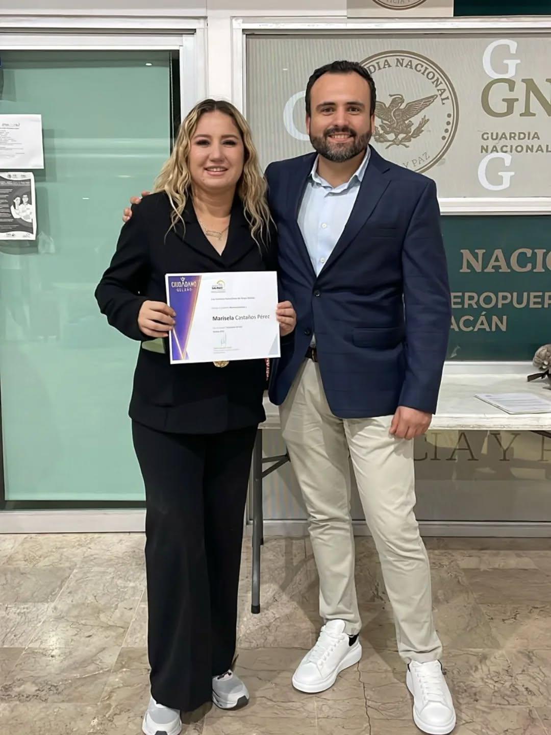 $!Sandra Guido, Verónica de León y Rodolfo Madero reciben el Premio al Ciudadano del Año 2024 de Grupo Salinas