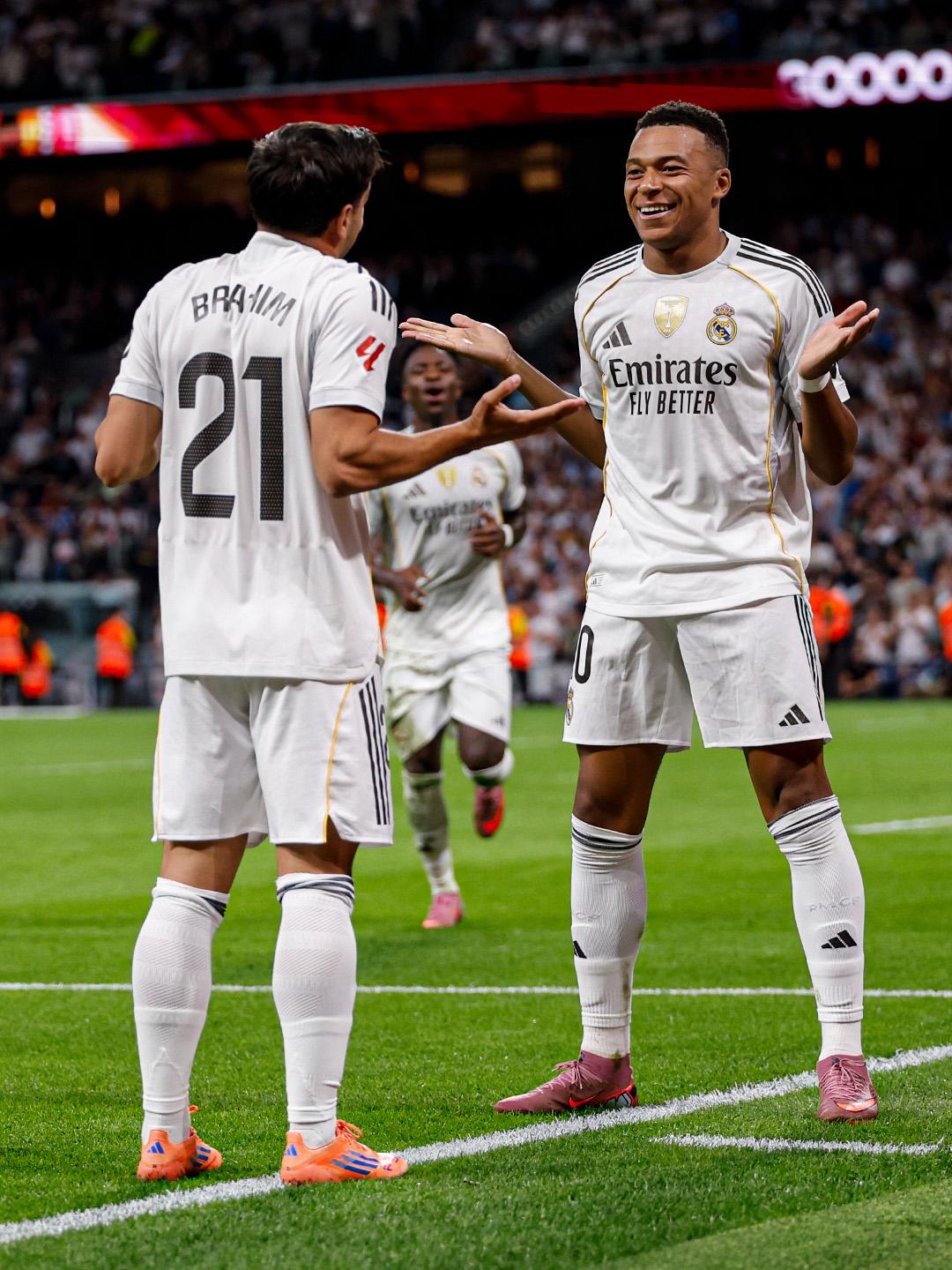 $!Vinicius y Mbappé lideran triunfo del Real Madrid sobre Villarreal en el Bernabéu