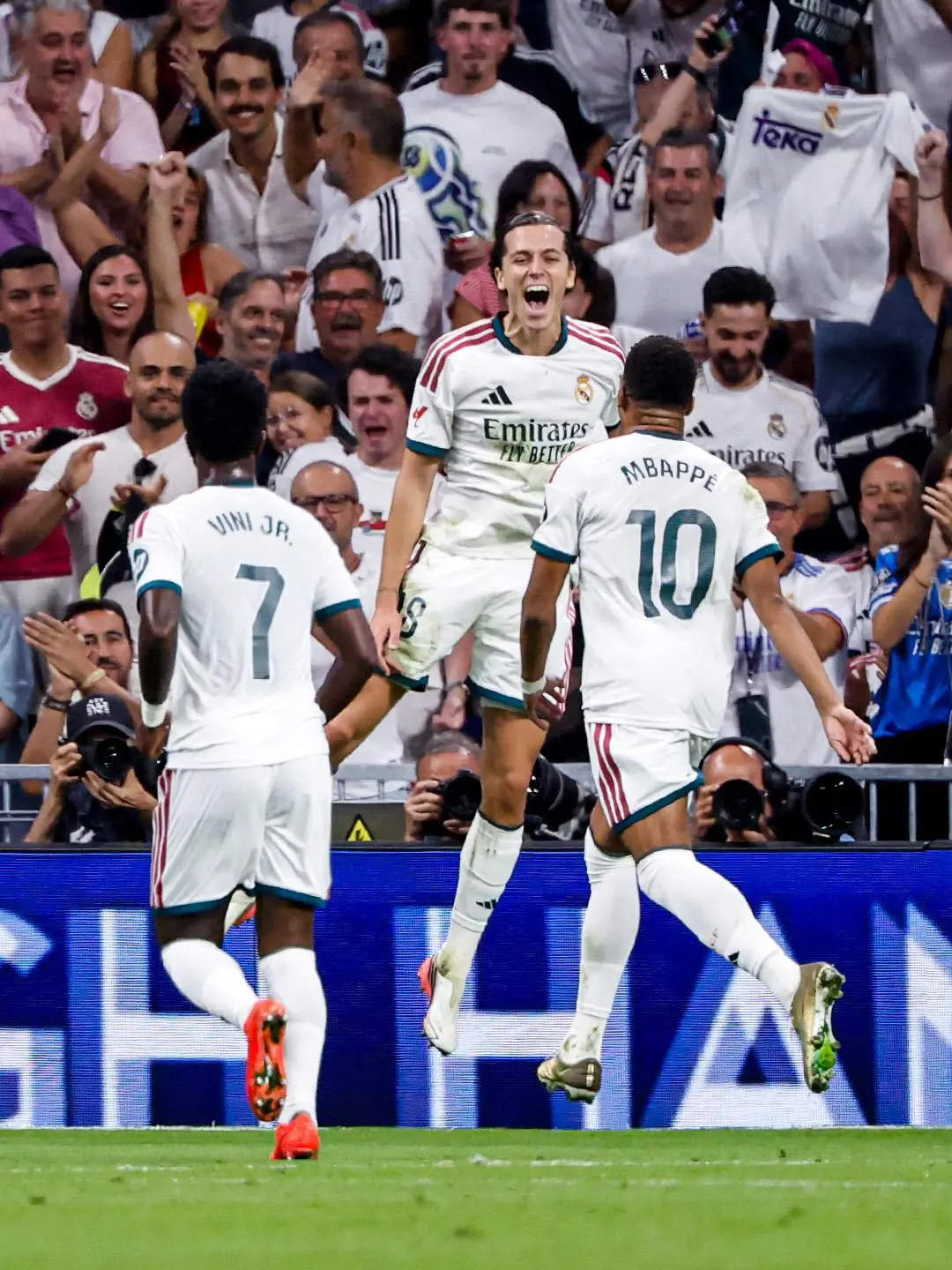 $!Real Madrid golea 4-1 al Rayo Vallecano con doblete de Kylian Mbappé