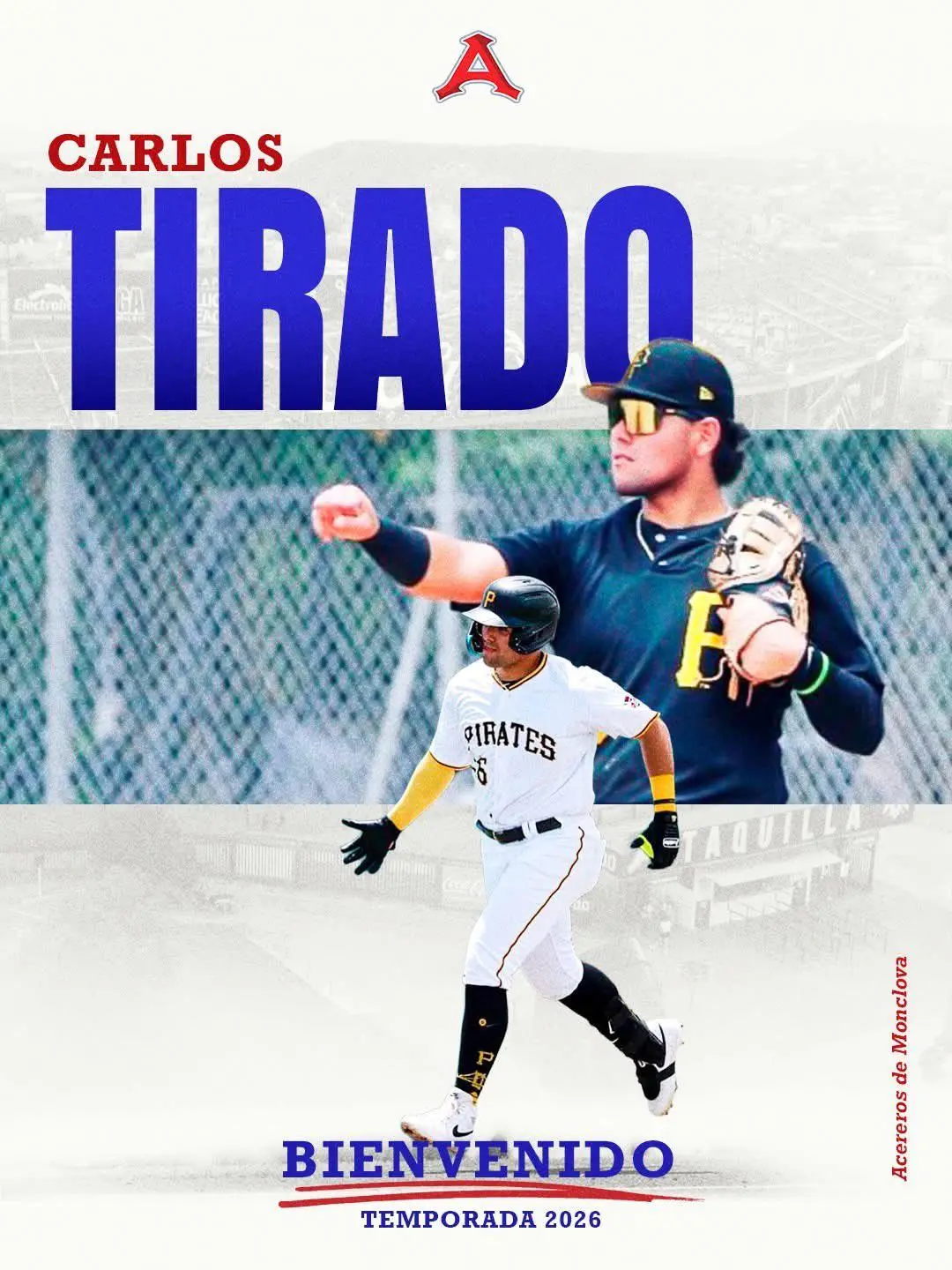 $!Mazatleco Carlos Tirado debutará en Liga Mexicana de Beisbol