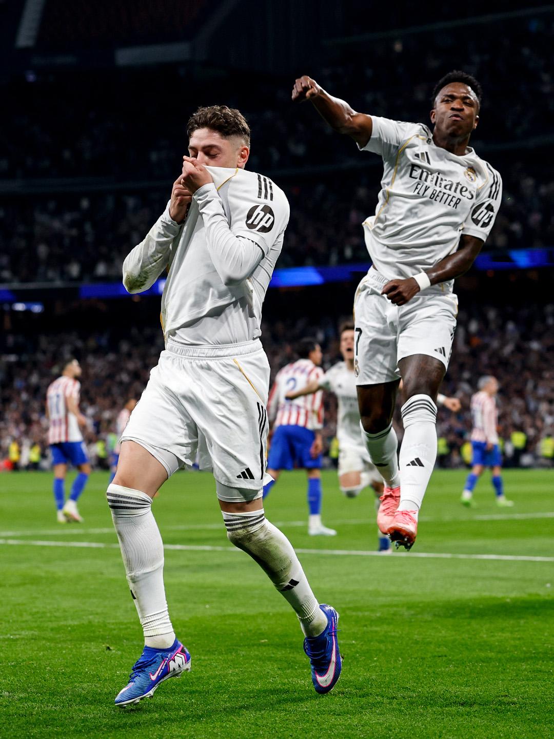 $!Real Madrid remonta con doblete de Vini y se queda con el derbi ante Atlético