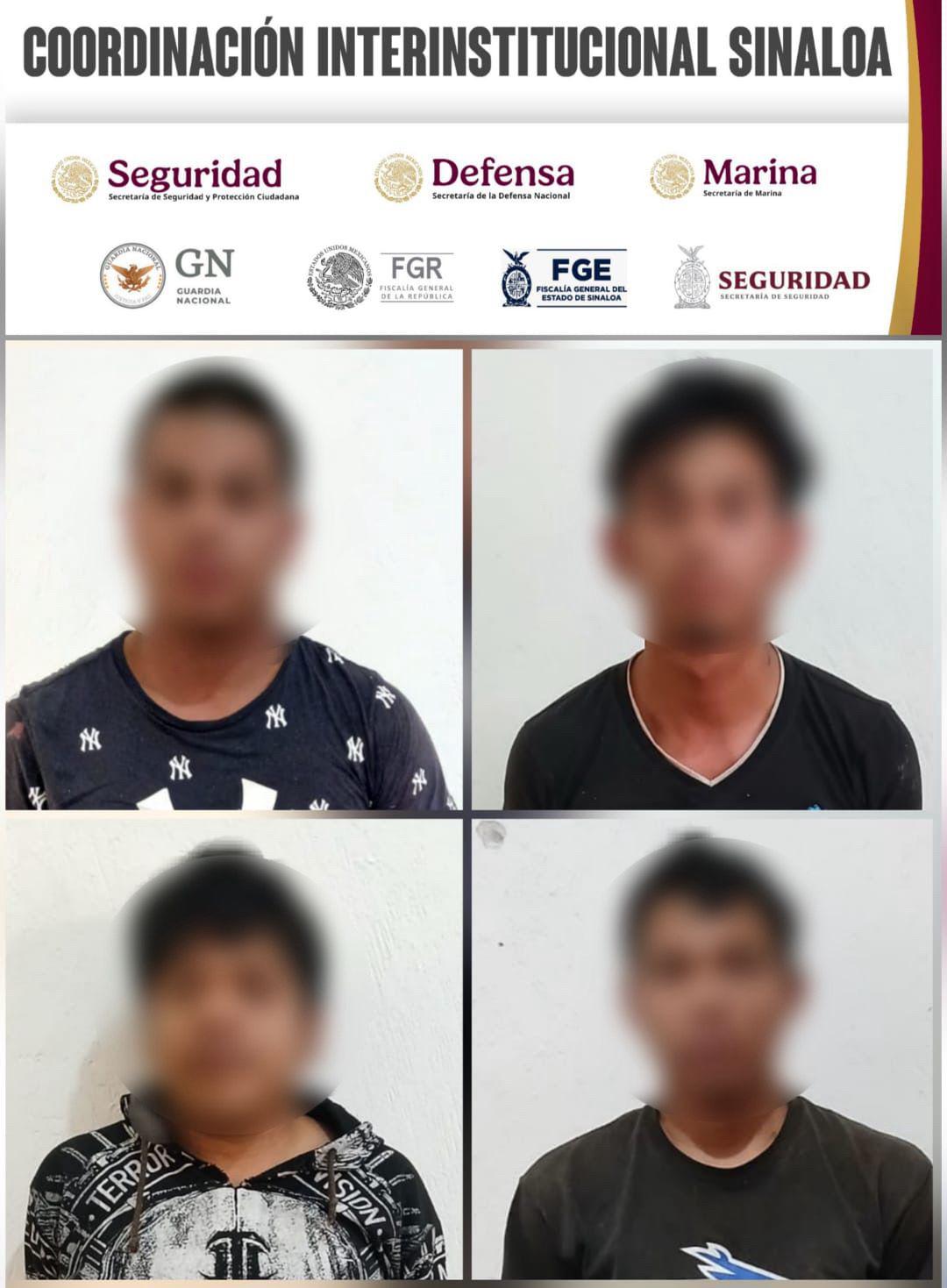 $!Detienen a cuatro tras inspección de la casa baleada en el fraccionamiento Villas del Rey, en Mazatlán