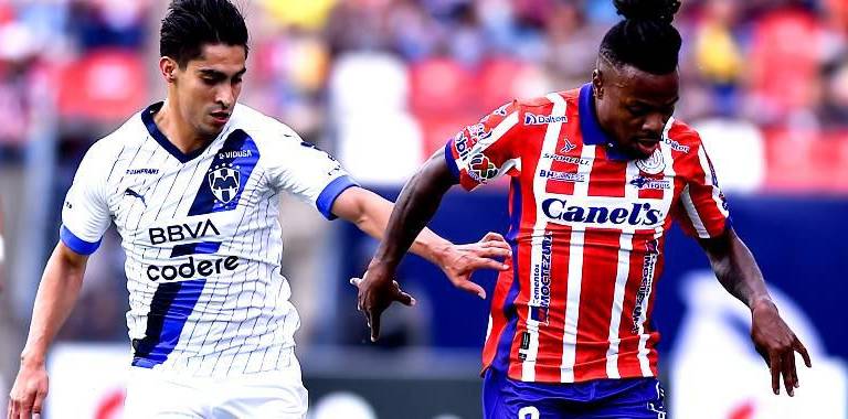 San Luis y Rayados empatan en su debut en el Apertura