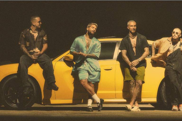 Se unen Maluma y Adam Levine para grabar el tema ‘Ojalá’