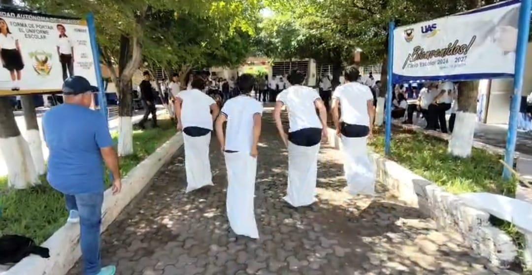 $!Preparatoria UAS Rosario inicia Jornada Nacional de Juegos Tradicionales