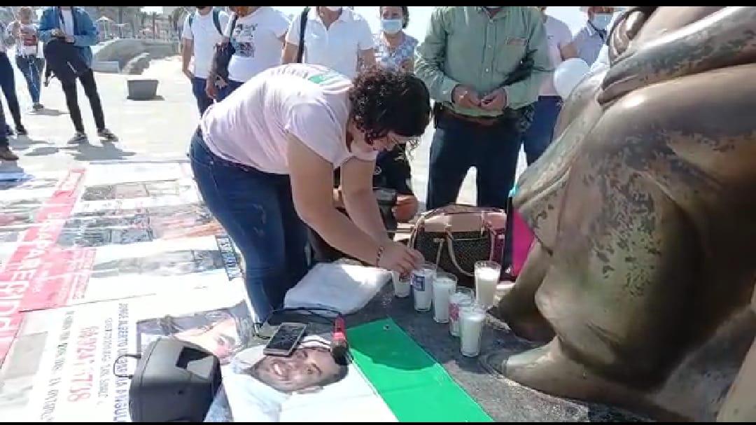 $!‘Te ama tu madre’, dicen mujeres a sus desaparecidos en Mazatlán