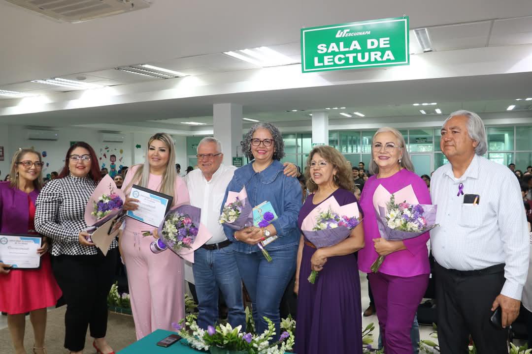 $!En Escuinapa, Diputadas comparten con estudiantes acciones legislativas por la igualdad de género