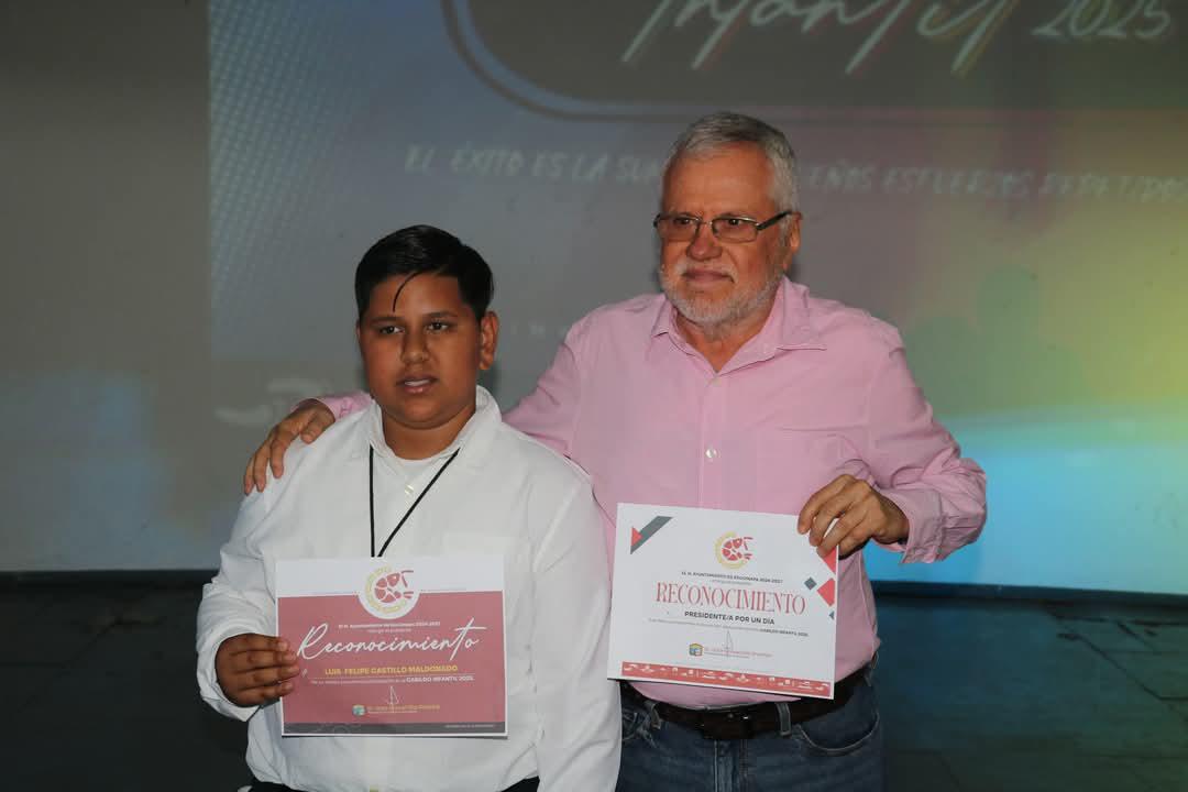 $!Luis Felipe Maldonado Castillo se convierte en Alcalde Infantil de Escuinapa