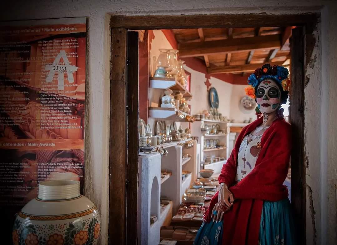 $!Blanca Arellano da vida a la famosa Catrina de Guanajuato y es de Mazatlán