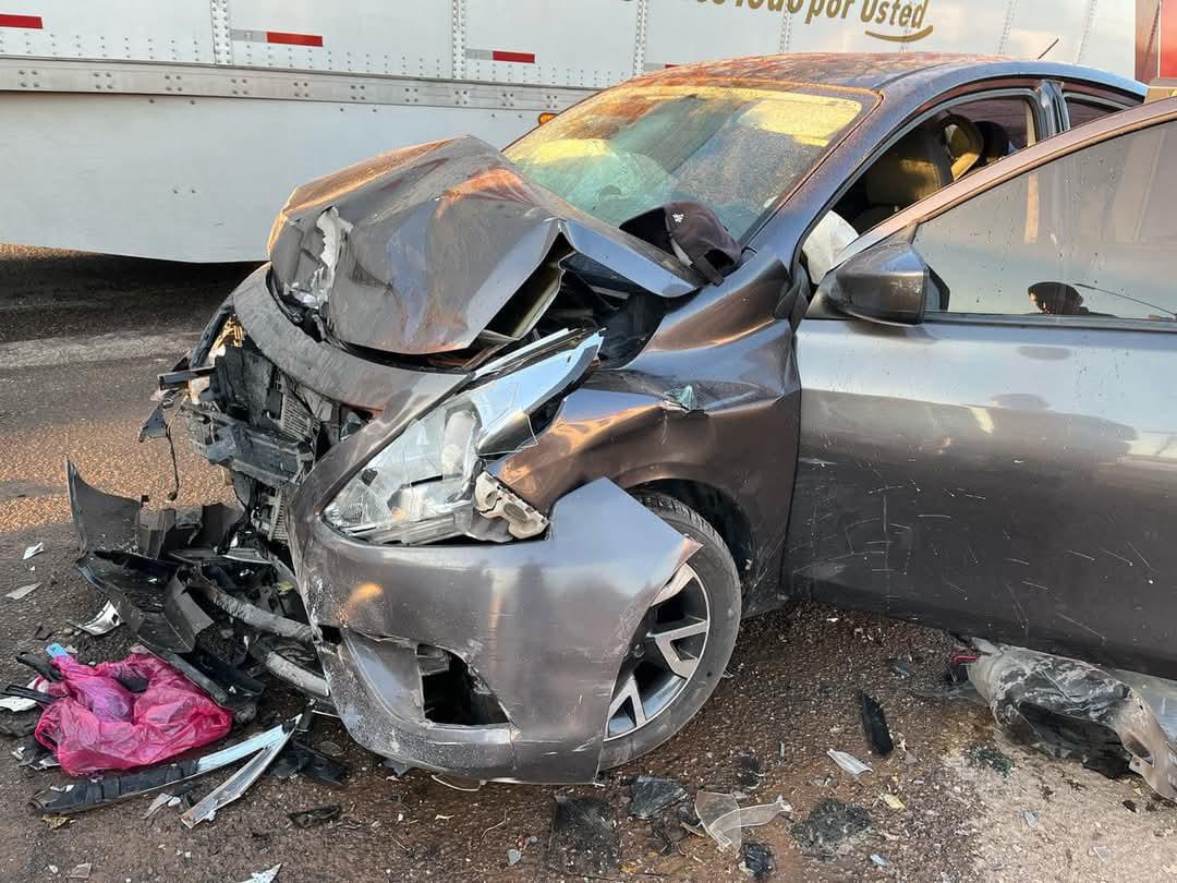 $!Choque de dos autos en la Internacional deja siete lesionados en Villa Unión