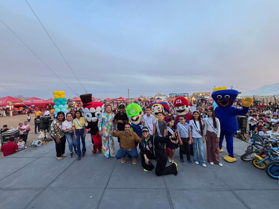 $!Más de 2 mil infantes celebran el Día del Niño en la Feria Regional Ganadera Elota 2025