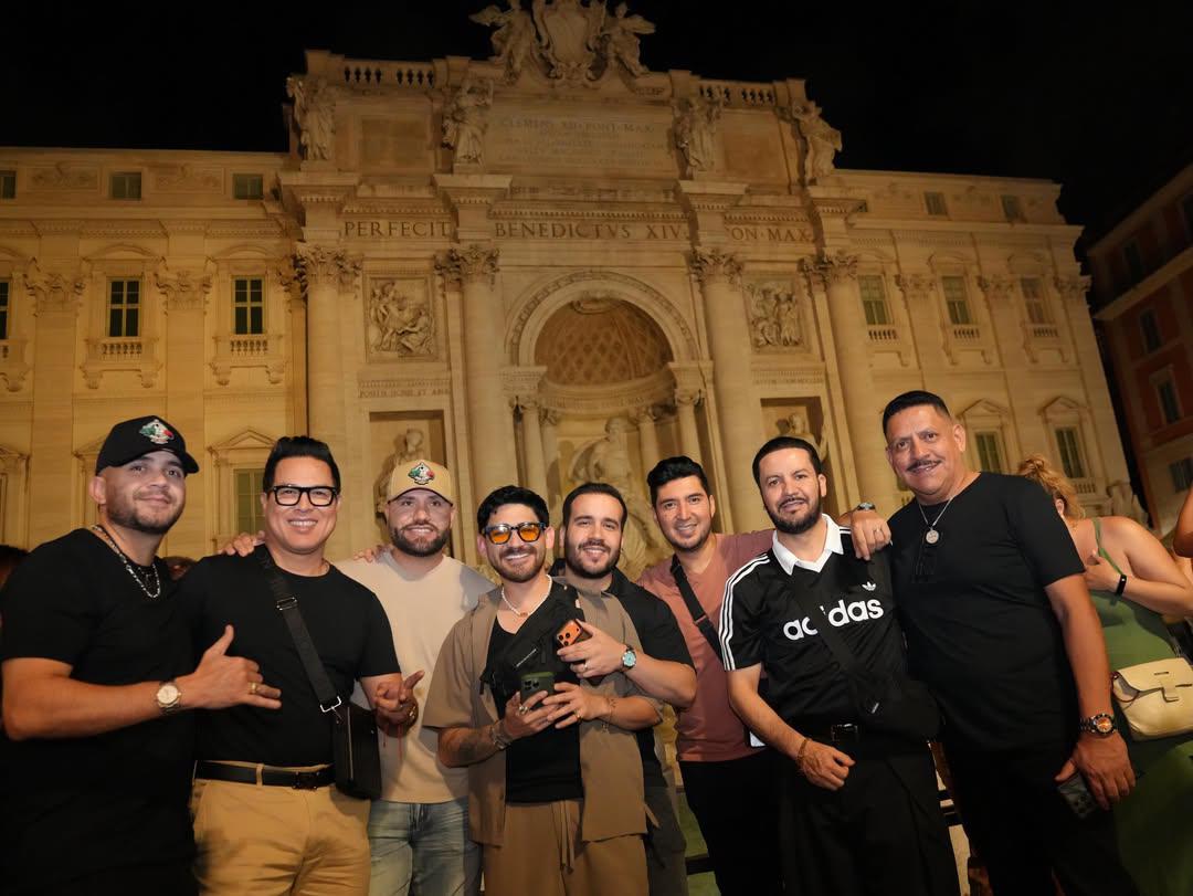 $!Inicia El Recodo su gira por Europa, ya está en Roma