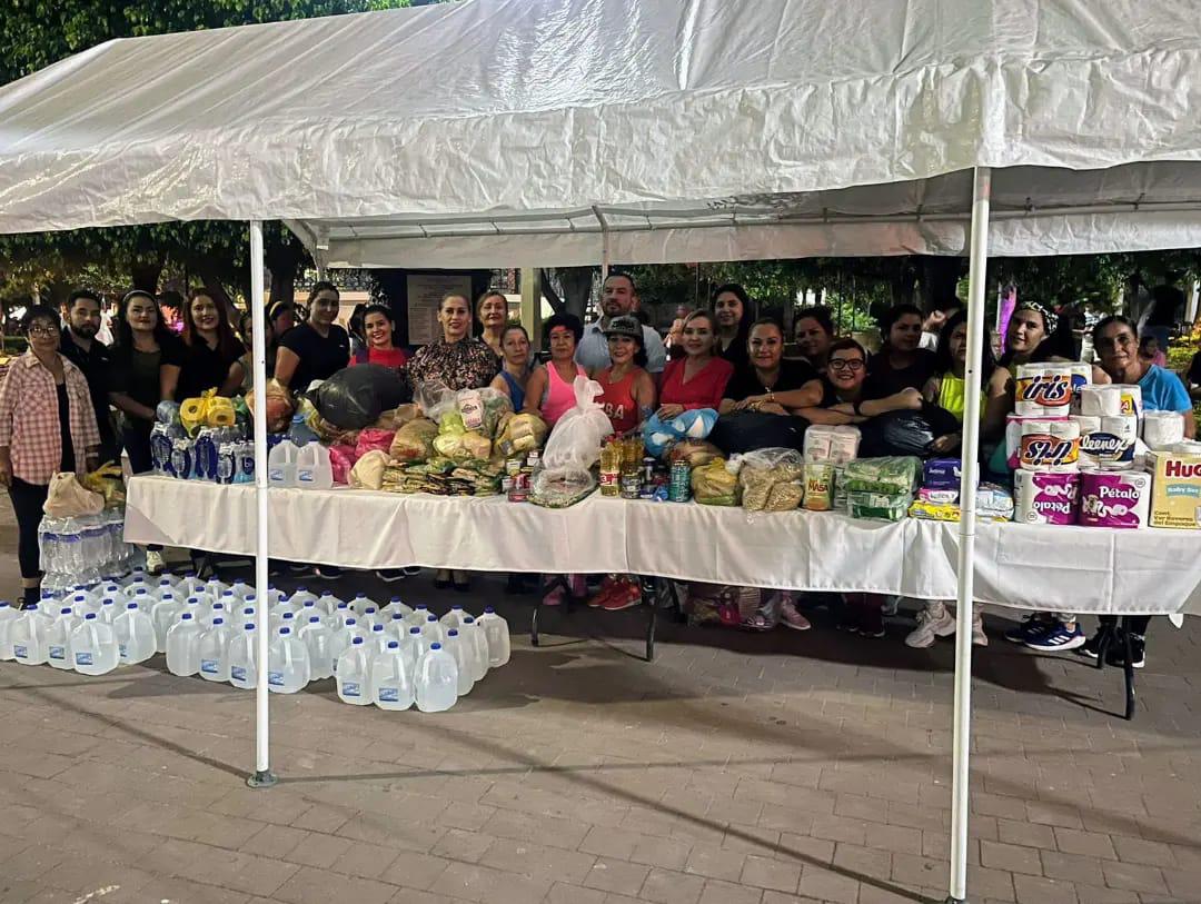 $!Responden escuinapenses a Zumba con Causa en apoyo a damnificados por Roslyn