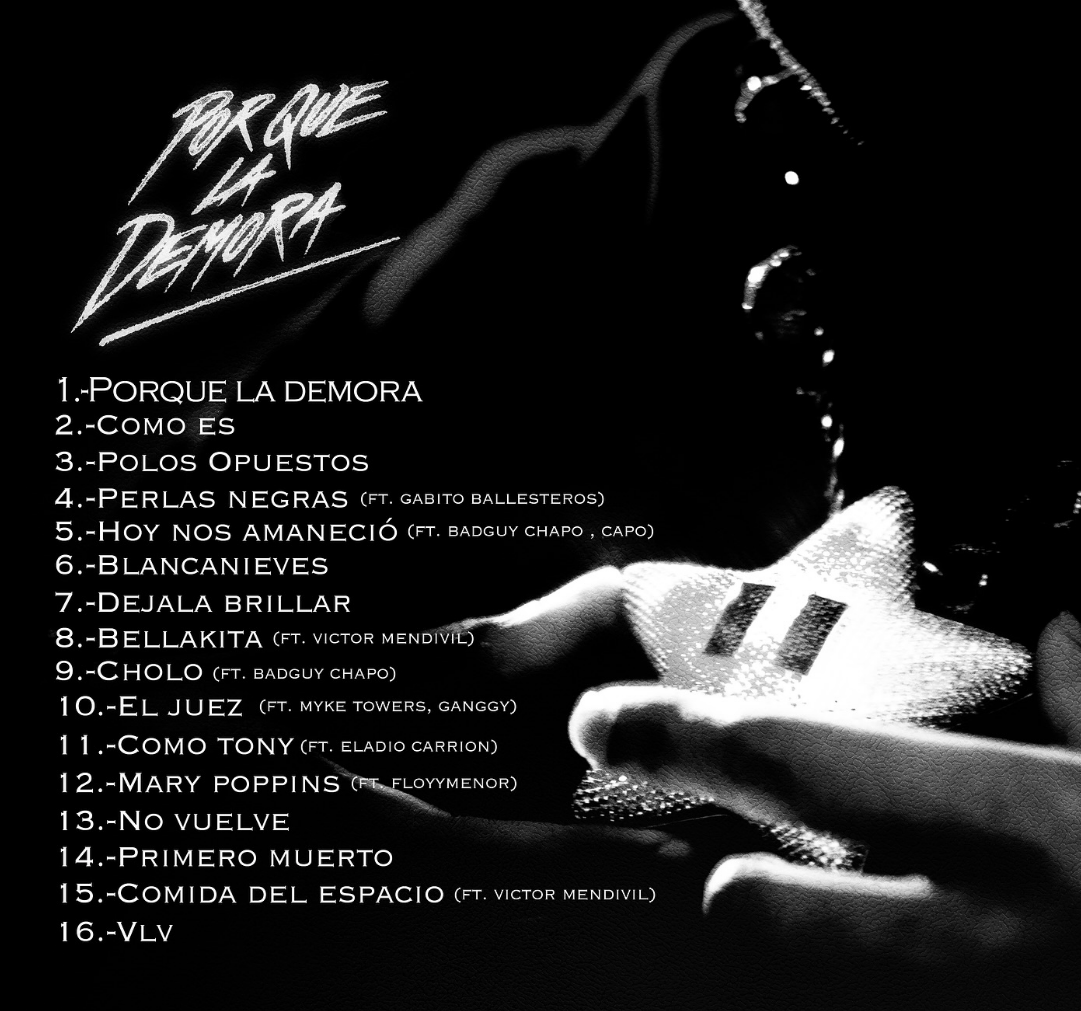 $!El disco está compuesto por 16 temas.