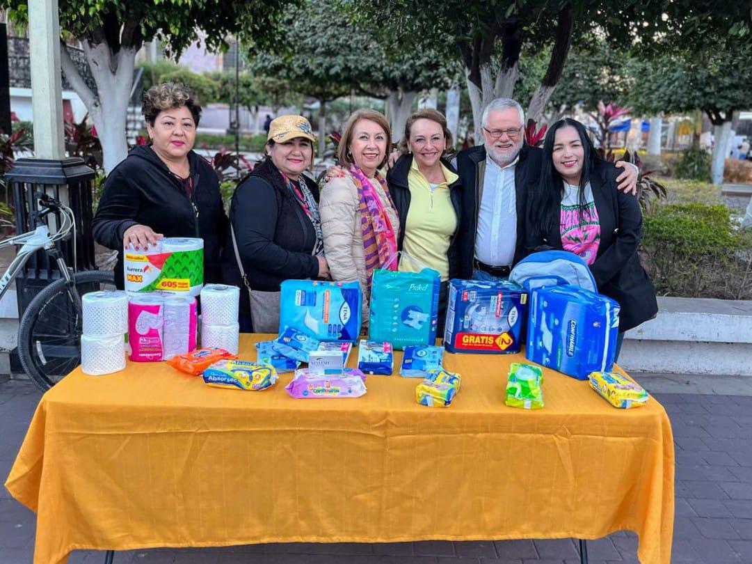 $!Responden escuinapenses a rodada a beneficio del Asilo de Ancianos