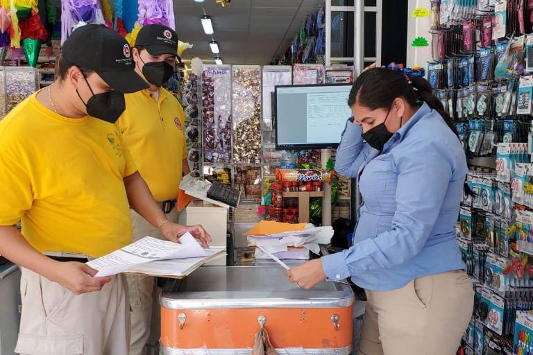 Supervisa Protección Civil comercios en Navolato