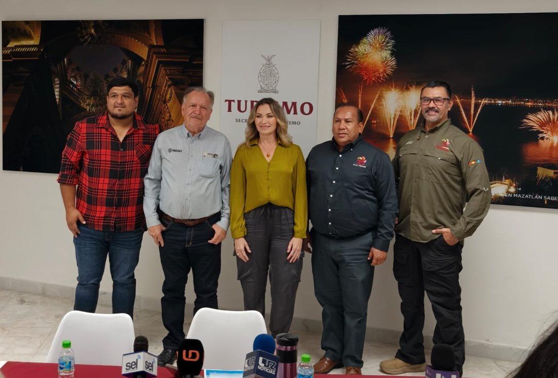 $!Autoridades del INAH, el Ayuntamiento de San Ignacio y Turismo de San Ignacio dieron detalles del evento.