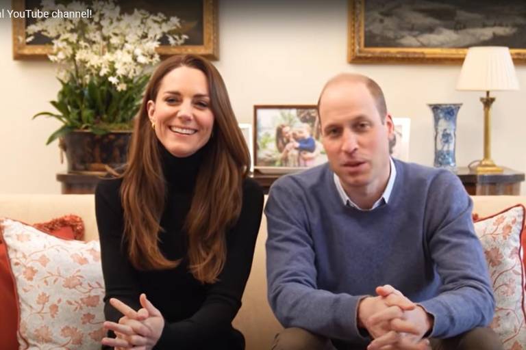 El Príncipe Guillermo y Kate Middleton se vuelven youtubers