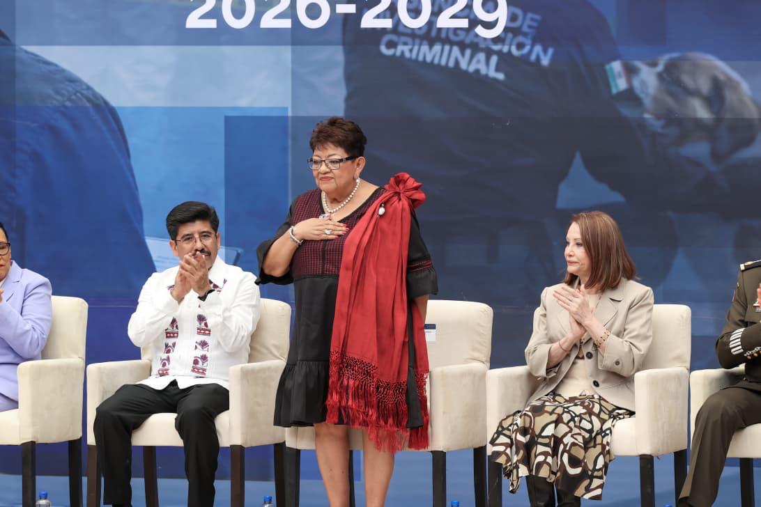 $!Ernestina Godoy presenta nueva estrategia al frente de la FGR; ni burocracia dorada ni fabricación de culpables, dice