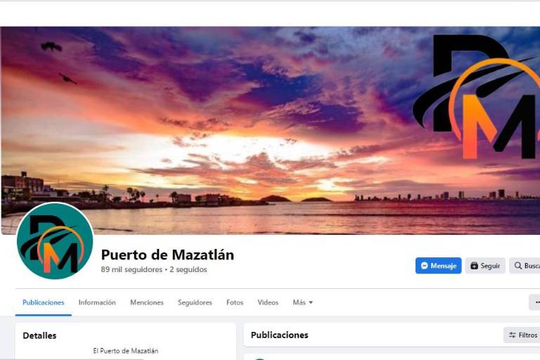 Página de Facebook de ‘Químico’ Benítez cambia su nombre a Puerto de Mazatlán