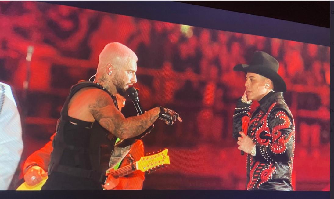 $!Maluma da concierto histórico en Medellín junto a Madonna y Grupo Firme