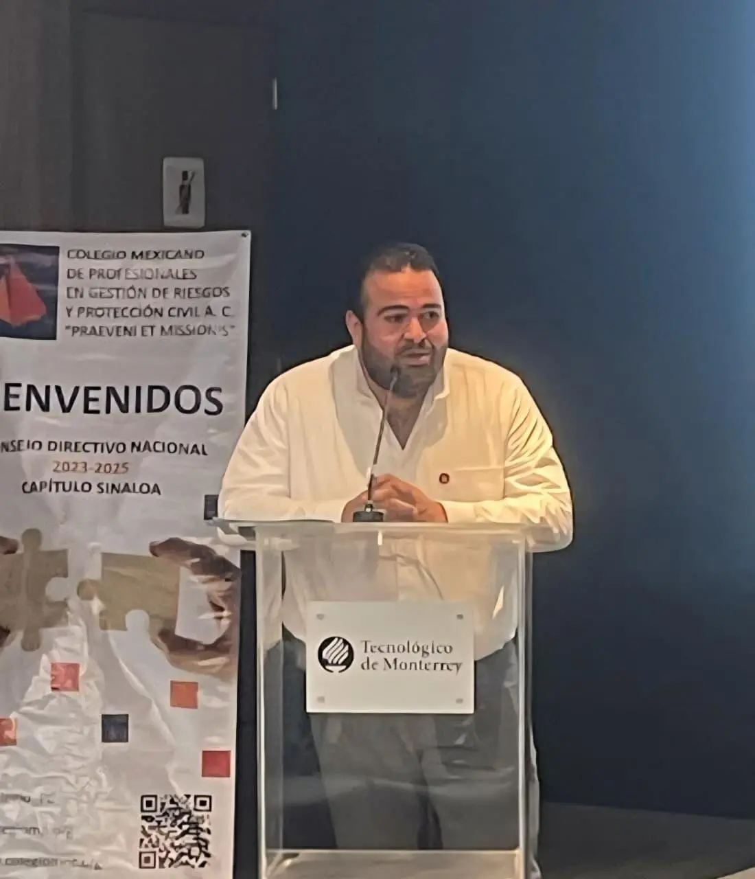 $!Rinde protesta nuevo presidente del Colegio Mexicano de Profesionales en Gestión de Riesgos y Protección Civil Capítulo Sinaloa