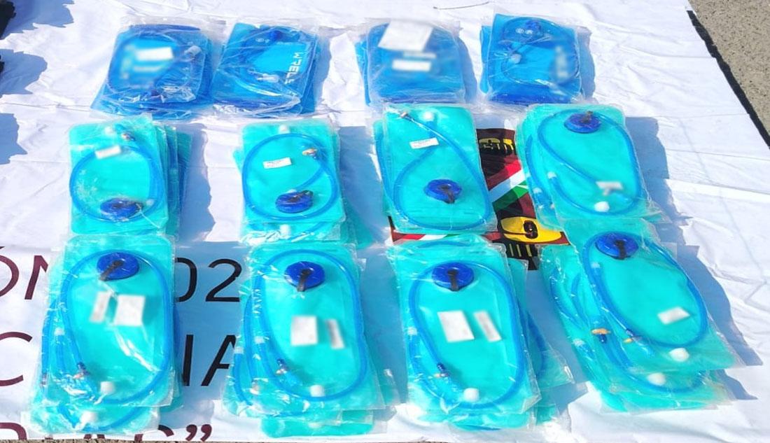 $!Decomisan más de 200 uniformes tácticos en El Rosario