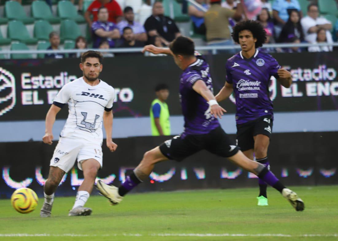 $!Mazatlán FC es desgarrado por Pumas en El Encanto y el cielo se pinta Azul y Oro