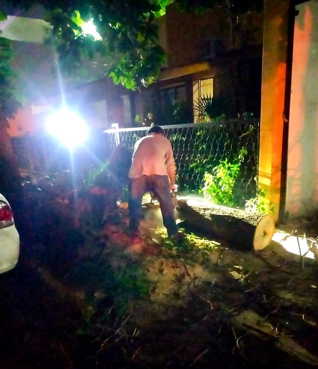 $!Registra Culiacán lluvia con actividad eléctrica este jueves