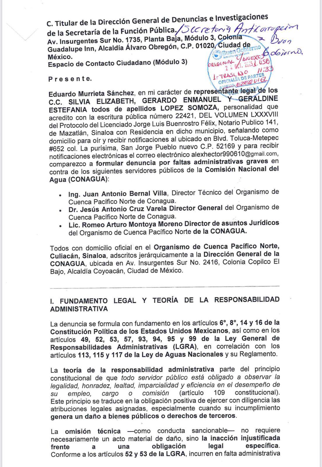 $!Denuncian a funcionarios de Conagua por omisión en desvío del Arroyo Jabalines en Mazatlán
