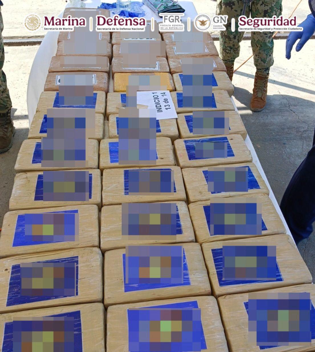 $!Aseguran más de media tonelada de cocaína en costas de Oaxaca