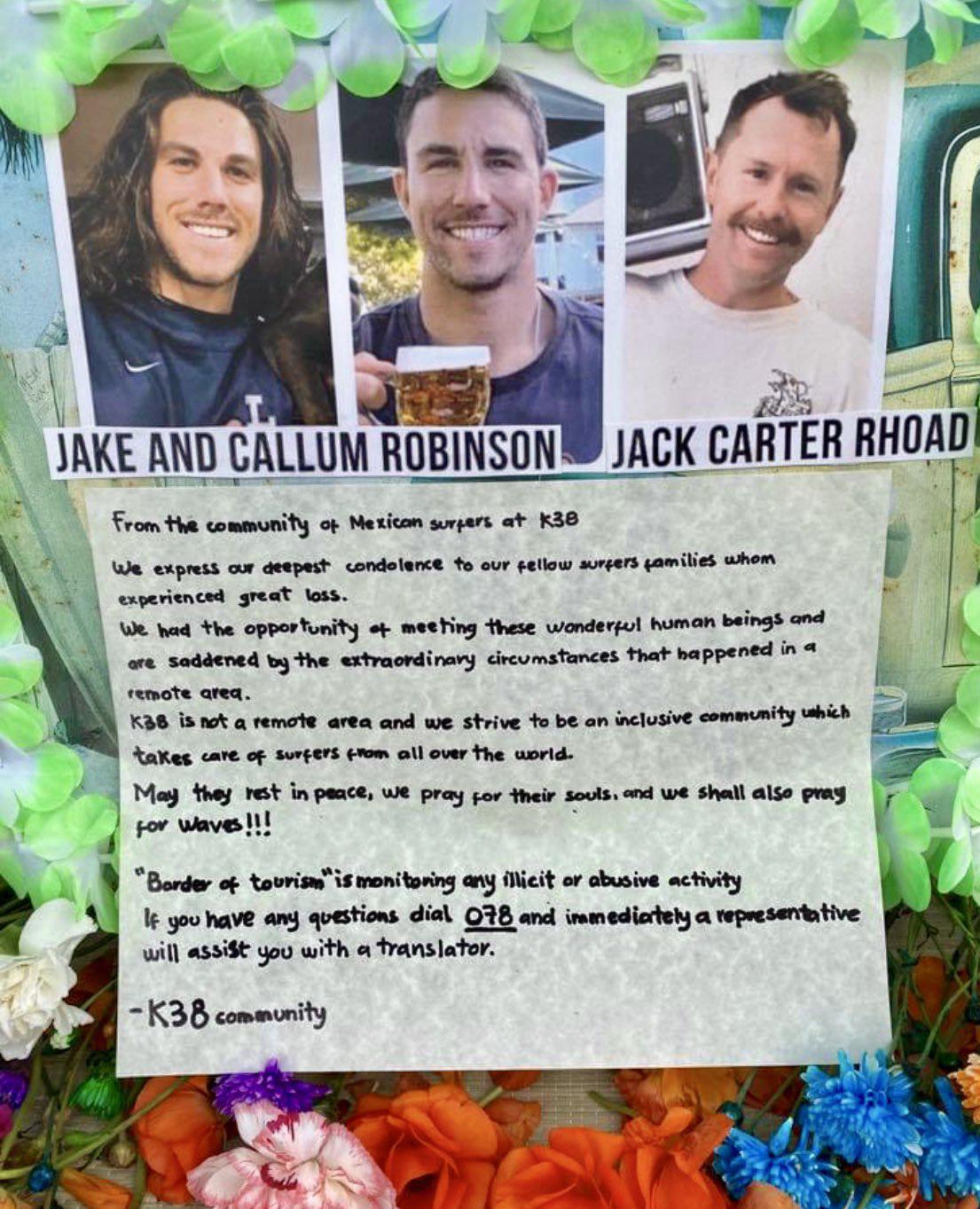 $!Cuerpos de surfistas hallados en Ensenada tenían disparos en la cabeza; familias realizan identificación