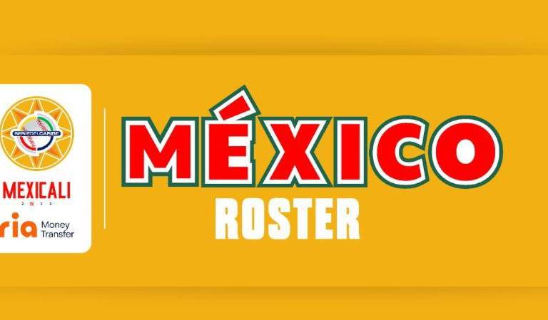 Definen róster de México para la Serie del Caribe Mexicali 2025