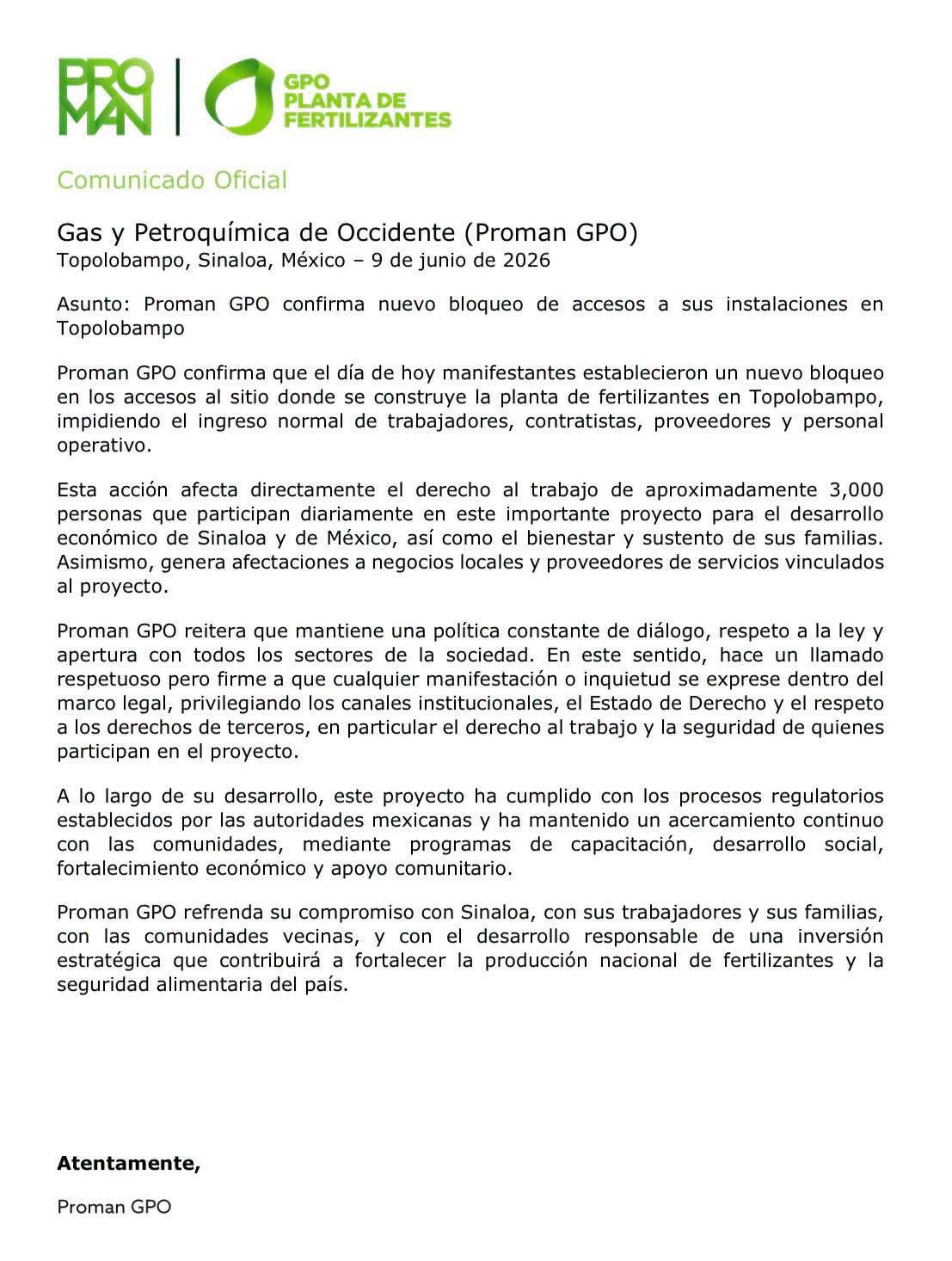 $!Colectivo ‘Aquí No’ bloquea el acceso a más de 3 mil trabajadores de GPO
