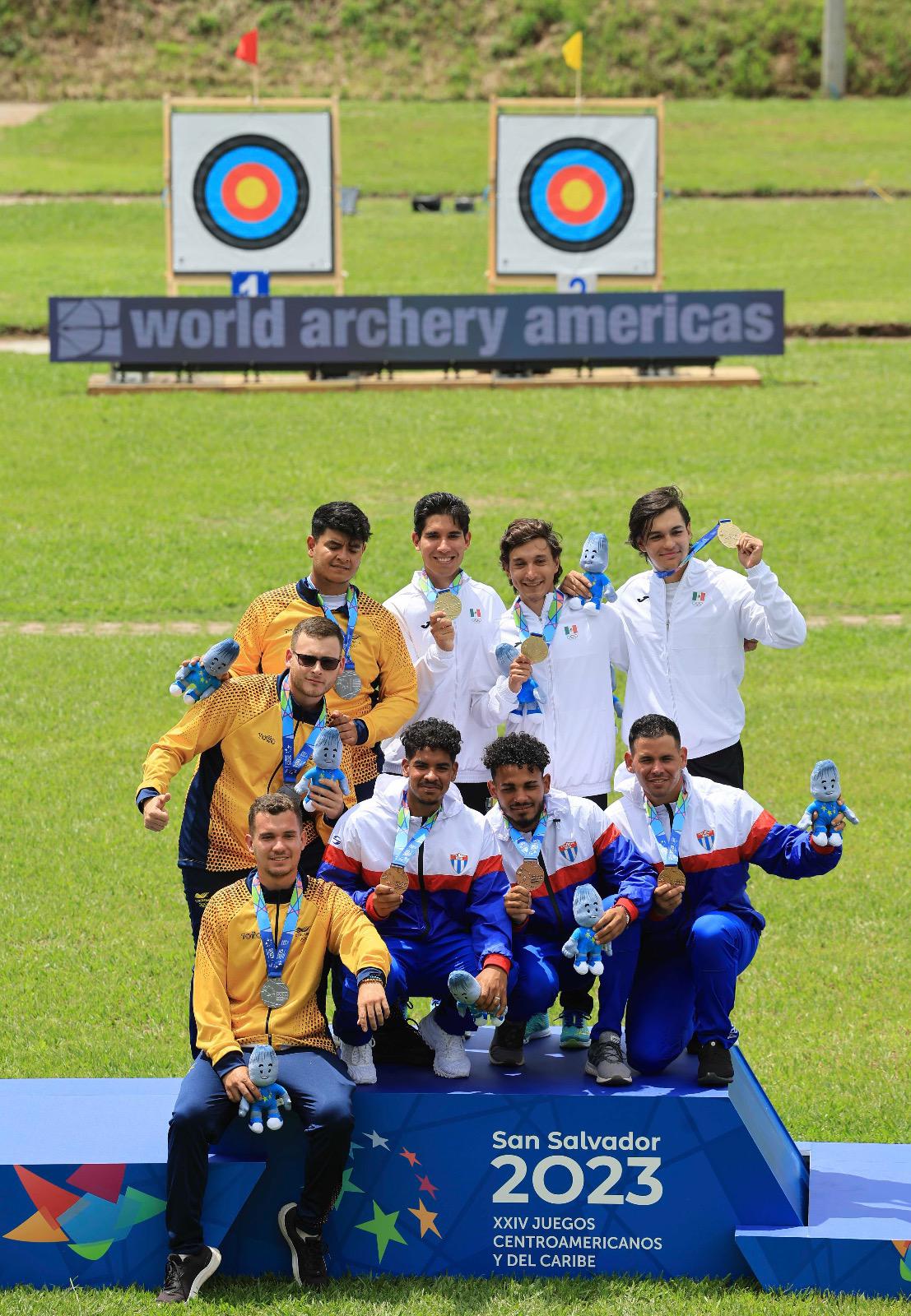 $!México arrasa en tiro con arco por equipos en rama varonil y femenil al lograr par de oros