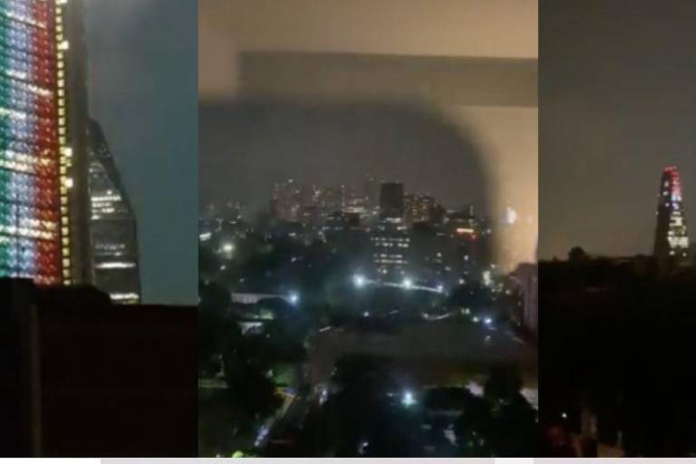 Videos muestran la fuerza del sismo que sacudió a la Ciudad de México