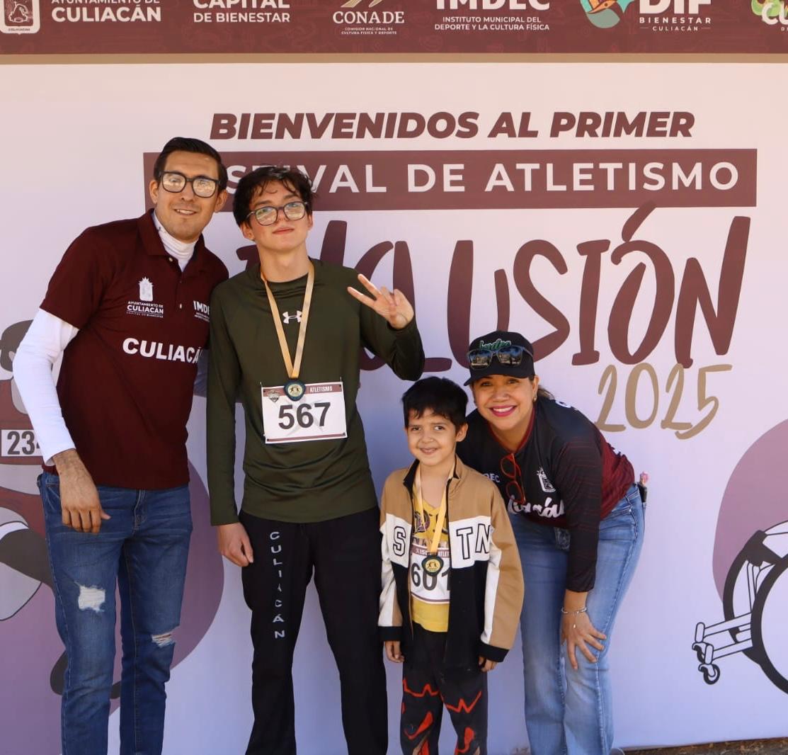 $!Realizan con éxito el primer Festival de Atletismo por la Inclusión 2025, en Culiacán