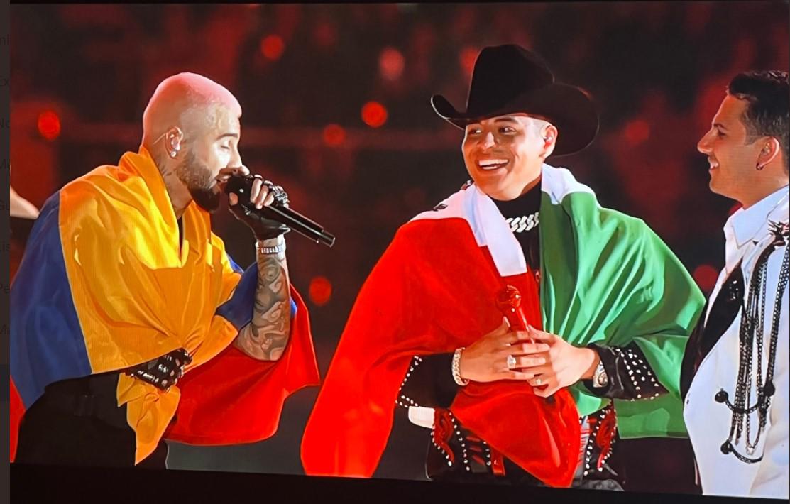 $!Maluma da concierto histórico en Medellín junto a Madonna y Grupo Firme