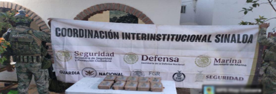 $!Marina incauta presunta cocaína en operativo costero de San Ignacio