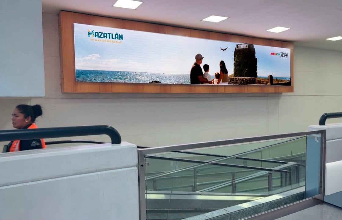 $!Con campaña estratégica se refuerza promoción de Mazatlán en el AICM