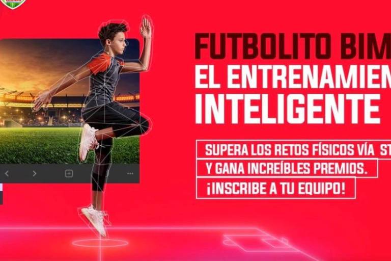 Futbolito Bimbo invita a los niños a ganar sólo por entrenar de manera virtual