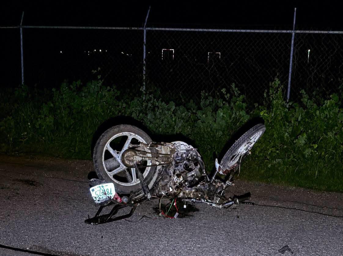 $!Muere motociclista tras ser arrollado en la México 15, en Los Mochis; conductor escapa