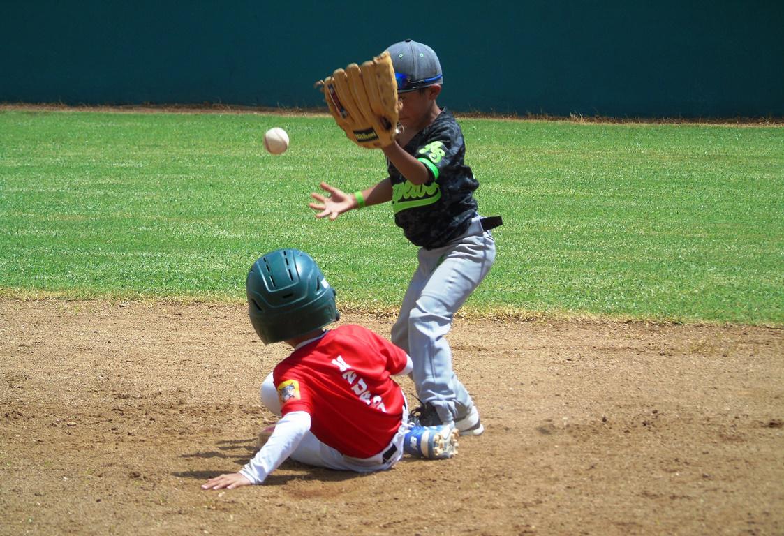 $!Liga Quintero-Mazatlán cae apretadamente ante SLP en el Mazatlán Baseball Tournament