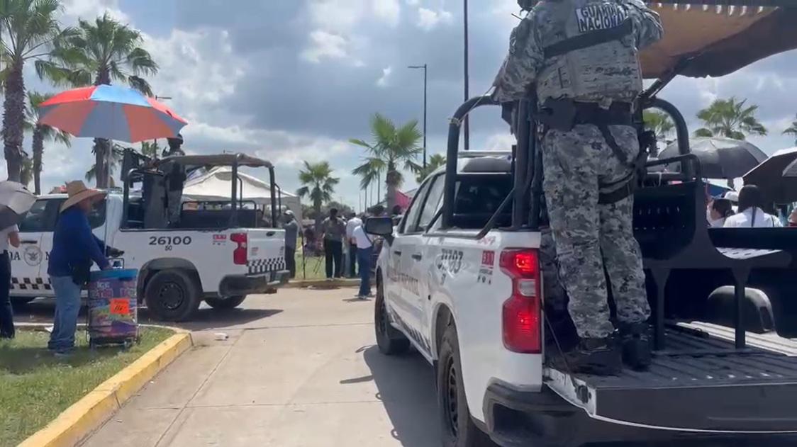 $!La visita de Sheinbaum: un evento blindado ante los reclamos de Sinaloa
